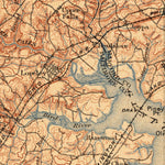 United States Geological Survey Tolchester, MD (1903, 125000-Scale) digital map