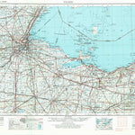 United States Geological Survey Toledo, OH-MI (1956, 250000-Scale) digital map