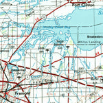 United States Geological Survey Toledo, OH-MI (1956, 250000-Scale) digital map