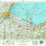 United States Geological Survey Toledo, OH-MI (1961, 250000-Scale) digital map