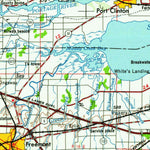 United States Geological Survey Toledo, OH-MI (1961, 250000-Scale) digital map