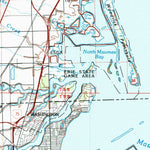 United States Geological Survey Toledo, OH-MI (1986, 100000-Scale) digital map
