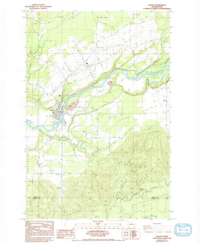United States Geological Survey Toledo, WA (1984, 24000-Scale) digital map