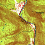 United States Geological Survey Tolland Center, MA-CT (1948, 24000-Scale) digital map