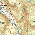 United States Geological Survey Tolland Center, MA-CT (1987, 25000-Scale) digital map