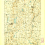 United States Geological Survey Tolland, CT (1892, 62500-Scale) digital map