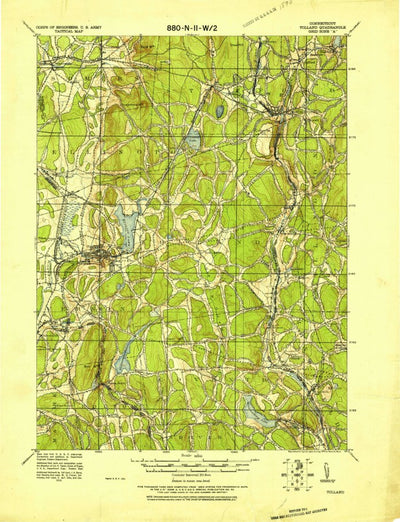 United States Geological Survey Tolland, CT (1921, 62500-Scale) digital map