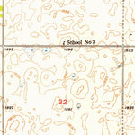 United States Geological Survey Tolley SE, ND (1949, 24000-Scale) digital map