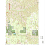 United States Geological Survey Tollgate, OR (1995, 24000-Scale) digital map
