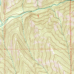 United States Geological Survey Tollgate, OR (1995, 24000-Scale) digital map