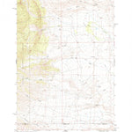 United States Geological Survey Tolman Flat, MT-WY (1969, 24000-Scale) digital map