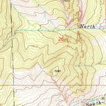 United States Geological Survey Tolman Flat, MT-WY (1969, 24000-Scale) digital map