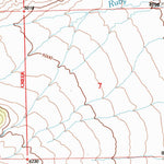 United States Geological Survey Tolman Flat, MT-WY (1996, 24000-Scale) digital map