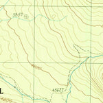 United States Geological Survey Tolo Mountain, OR (1986, 24000-Scale) digital map