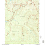 United States Geological Survey Tolo Mountain, OR (1998, 24000-Scale) digital map