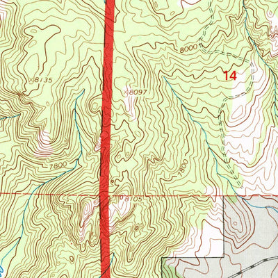 United States Geological Survey Toltec, WY (1992, 24000-Scale) digital map