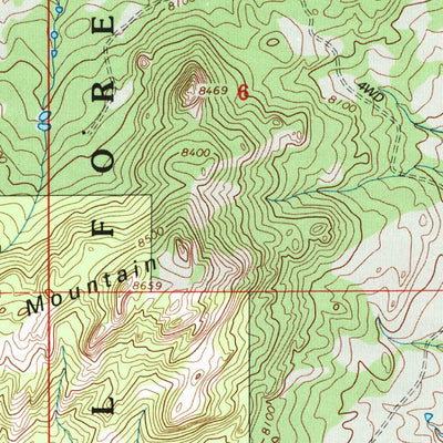 United States Geological Survey Toltec, WY (1992, 24000-Scale) digital map