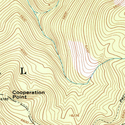 United States Geological Survey Tom Beal Peak, ID (1966, 24000-Scale) digital map