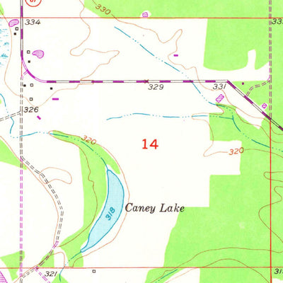 United States Geological Survey Tom, OK-TX (1950, 24000-Scale) digital map
