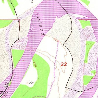 United States Geological Survey Tom, OK-TX (1950, 24000-Scale) digital map