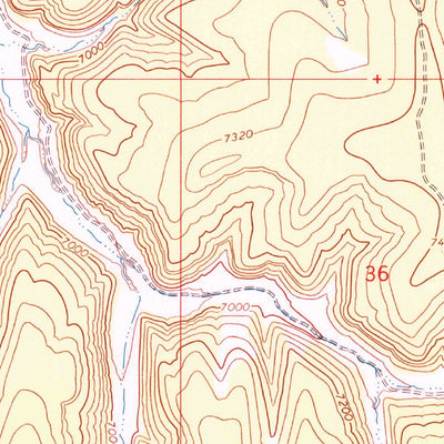 United States Geological Survey Tom Patterson Canyon, UT (1966, 24000-Scale) digital map