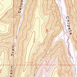 United States Geological Survey Tom Patterson Canyon, UT (1966, 24000-Scale) digital map