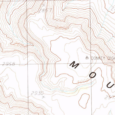 United States Geological Survey Tom Thumb, AZ (1986, 24000-Scale) digital map