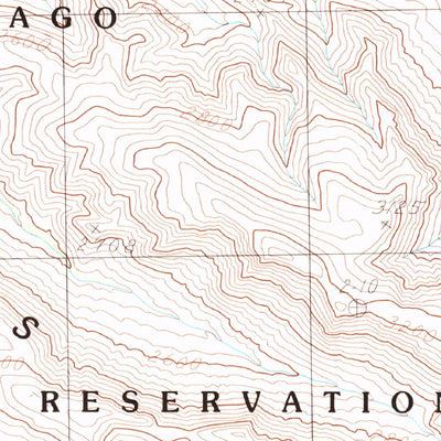 United States Geological Survey Tom Thumb, AZ (1986, 24000-Scale) digital map