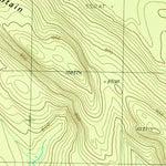 United States Geological Survey Tomah Mountain, ME (1988, 24000-Scale) digital map