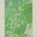 United States Geological Survey Tomahawk, WI (1966, 62500-Scale) digital map
