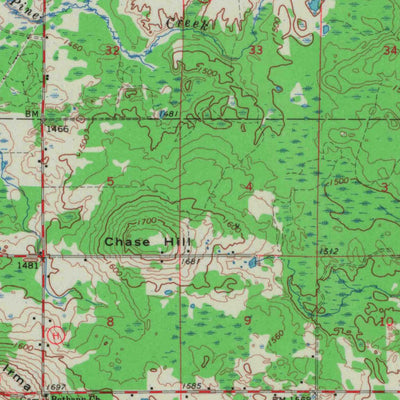 United States Geological Survey Tomahawk, WI (1966, 62500-Scale) digital map
