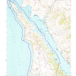 United States Geological Survey Tomales, CA (1954, 24000-Scale) digital map