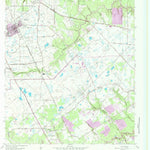 United States Geological Survey Tomball, TX (1962, 24000-Scale) digital map
