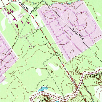 United States Geological Survey Tomball, TX (1962, 24000-Scale) digital map
