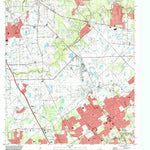 United States Geological Survey Tomball, TX (1995, 24000-Scale) digital map