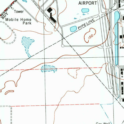 United States Geological Survey Tomball, TX (1995, 24000-Scale) digital map