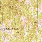United States Geological Survey Tombs Creek, CA (1943, 24000-Scale) digital map