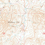 United States Geological Survey Tombstone, AZ (1952, 24000-Scale) digital map