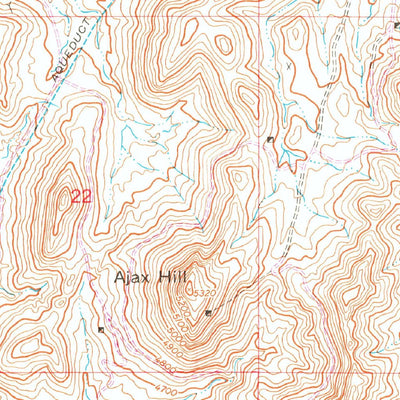 United States Geological Survey Tombstone, AZ (1952, 24000-Scale) digital map