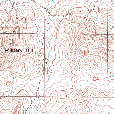 United States Geological Survey Tombstone, AZ (1996, 24000-Scale) digital map