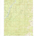United States Geological Survey Tombstone Mountain, CA (1986, 24000-Scale) digital map
