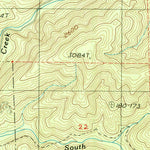 United States Geological Survey Tombstone Mountain, CA (1986, 24000-Scale) digital map