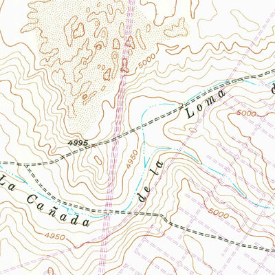 United States Geological Survey Tome, NM (1952, 24000-Scale) digital map