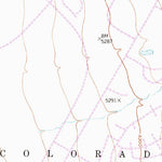 United States Geological Survey Tome SE, NM (1952, 24000-Scale) digital map