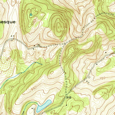 United States Geological Survey Tomhannock, NY (1954, 24000-Scale) digital map