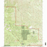 United States Geological Survey Tomhead Mountain, CA (1998, 24000-Scale) digital map
