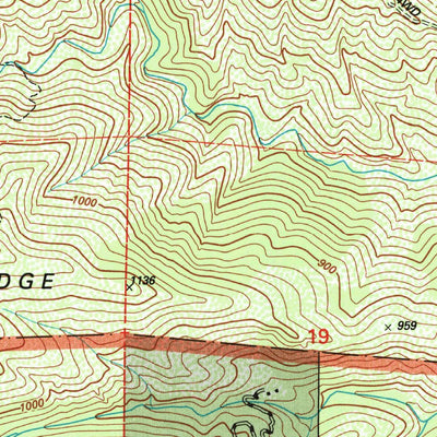 United States Geological Survey Tomhead Mountain, CA (1998, 24000-Scale) digital map
