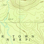 United States Geological Survey Tomhegan Pond, ME (1989, 24000-Scale) digital map