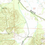 United States Geological Survey Tomnolen, MS (1966, 24000-Scale) digital map