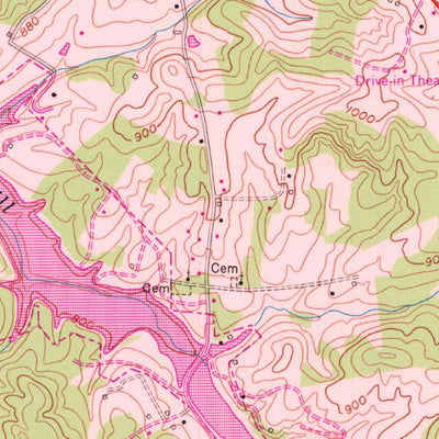 Tompkinsville, KY (1954, 24000-Scale) Map by United States Geological ...